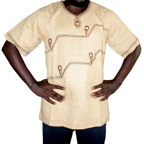 Boubou kaki 