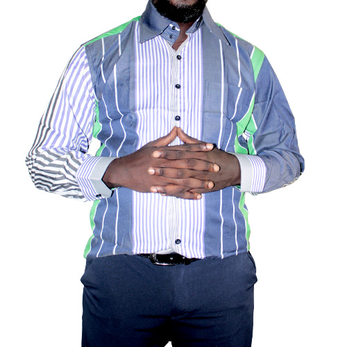 Chemise hp bleu