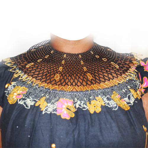 Collier tradi multi losange